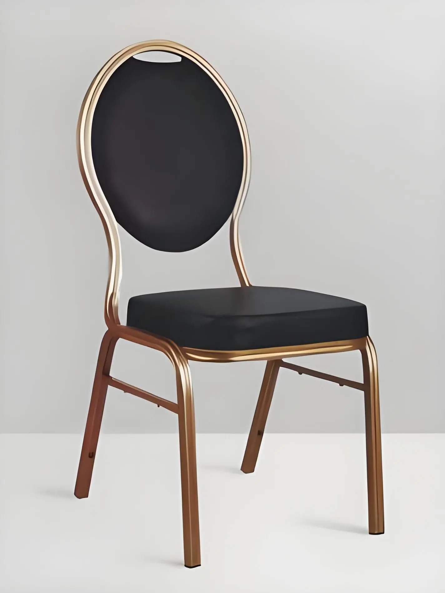 Wholesale Light luxury gold-framed banquet chairs - high-end dining chairs specially designed for hotel weddings, celebrations and business banquets Companies, Service