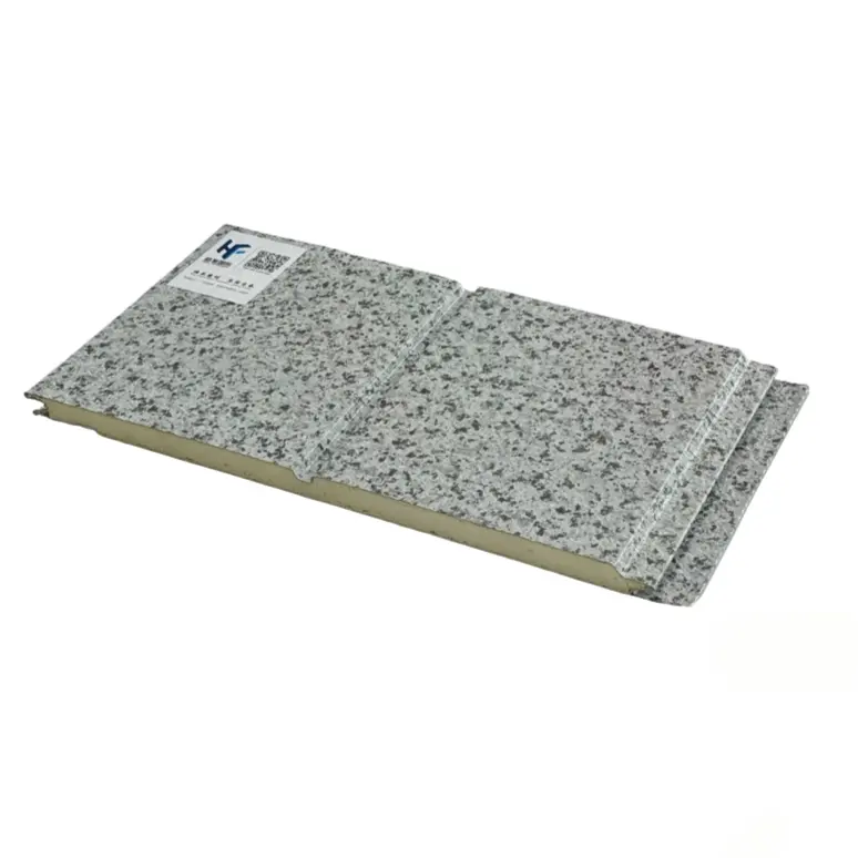 High-Quality Marble-patterned PU sandwich wall panels provide highly efficient insulation Suppliers, Companies