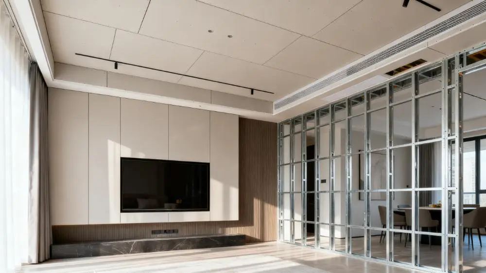 High-Quality The national standard light steel keel ceiling partition wall is generally fireproof and earthquake-resistant Suppliers, Service
