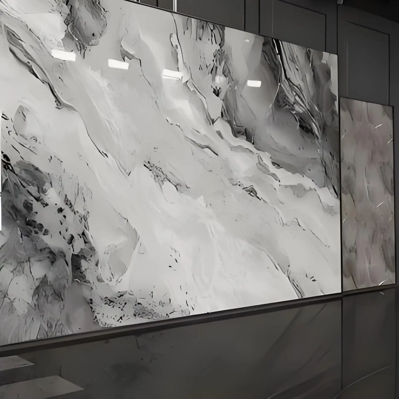 China Factory direct sales UV wall panels with high-gloss marble texture Exporter, Service