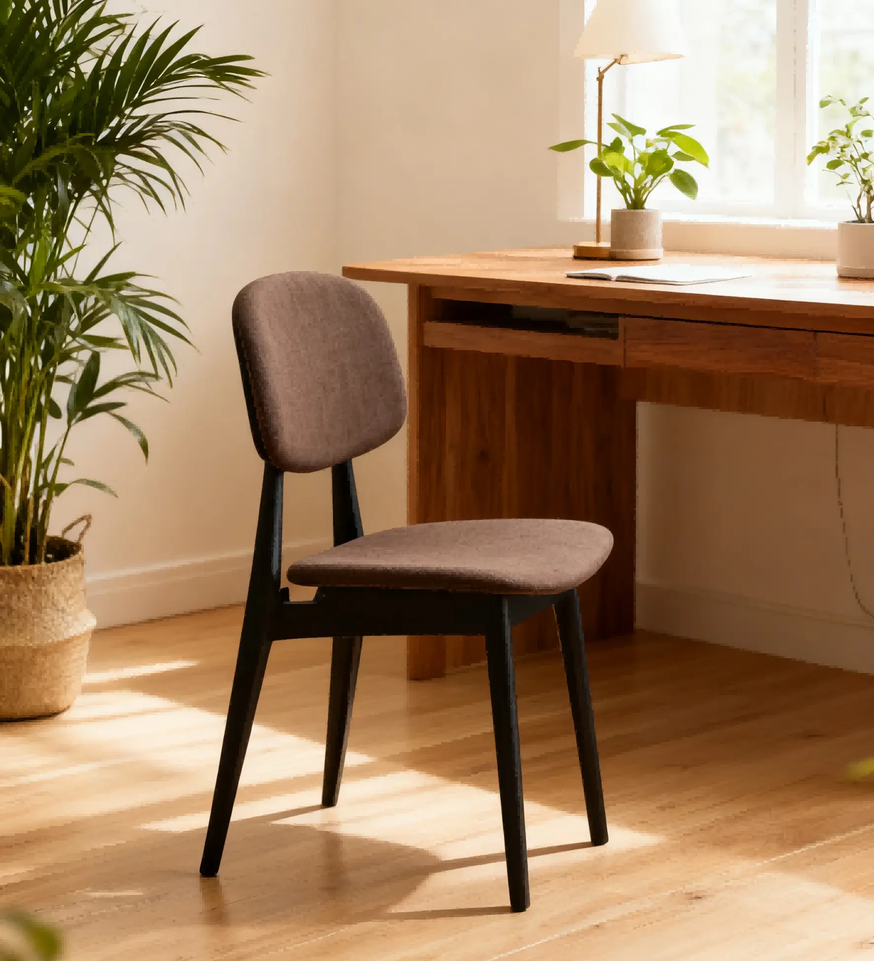 OEM Nordic solid wood dining chairs, modern, simple and fashionable home dining chairs with soft backrests Company, Service