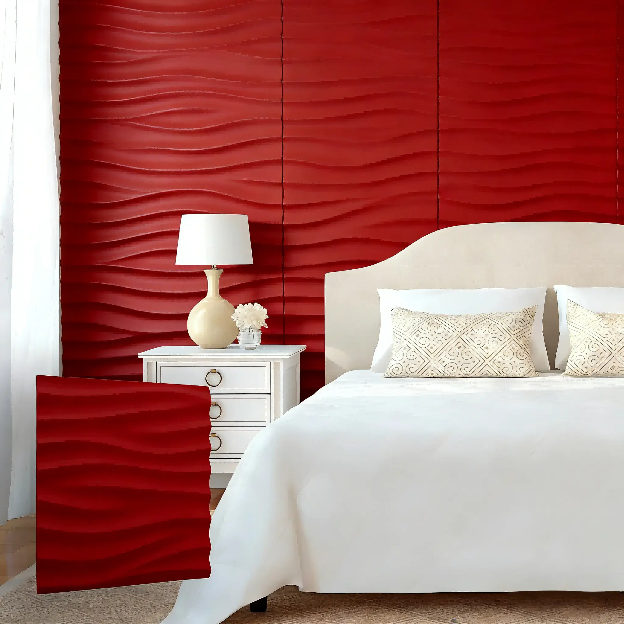 China 3D embossed PVC wall panels are universal panels for the entire house's walls and ceilings Exporter, Service
