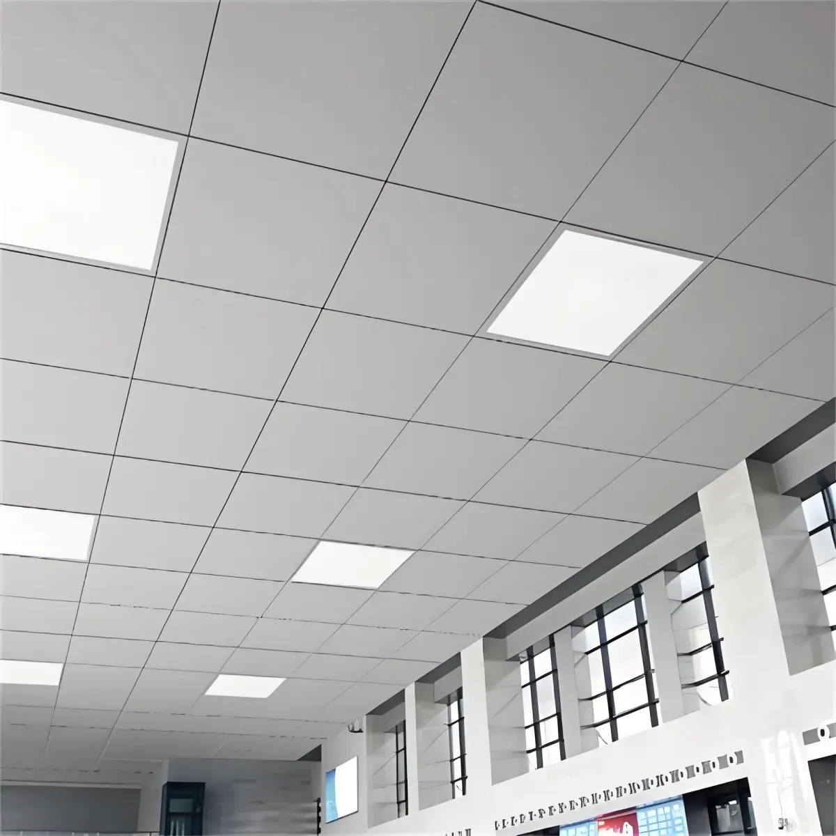 Gypsum ceiling tiles with premium features