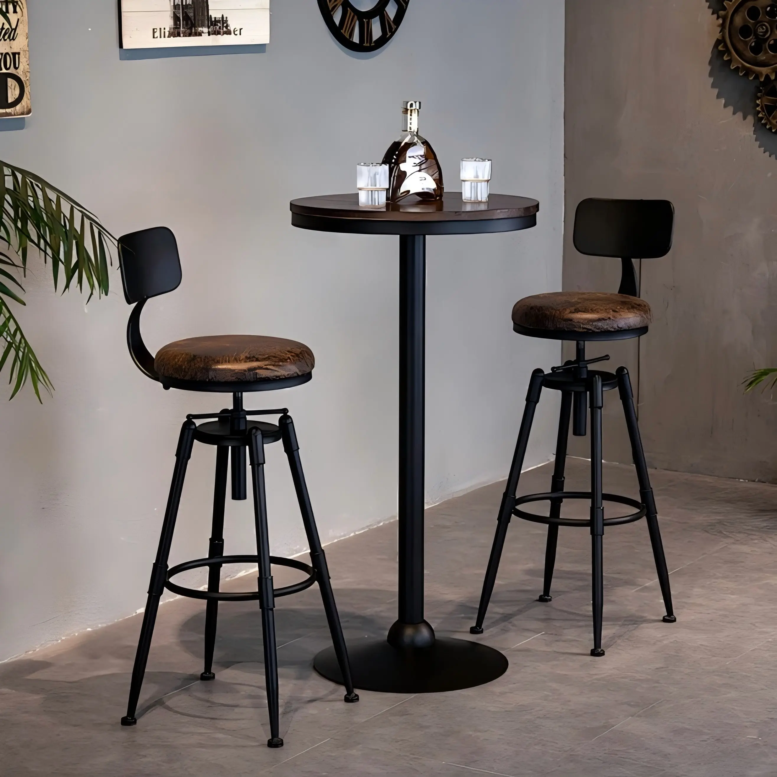Wholesale Home Bar Stool - Compact Size for Kitchen Island & Dining Area Supplier, Suppliers