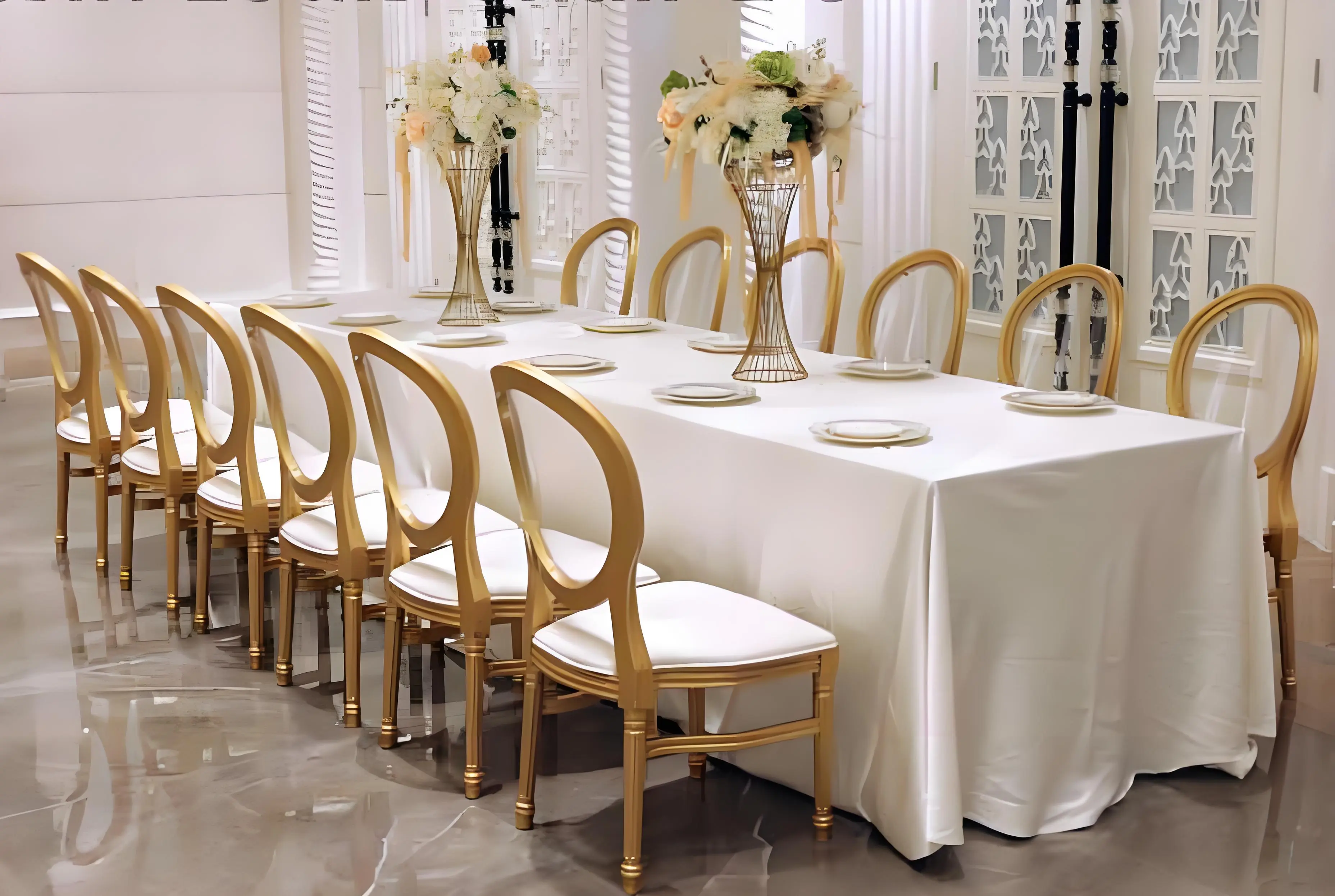 Wholesale The stackable metal banquet chair has strong load-bearing capacity and is easy to store Suppliers, Service