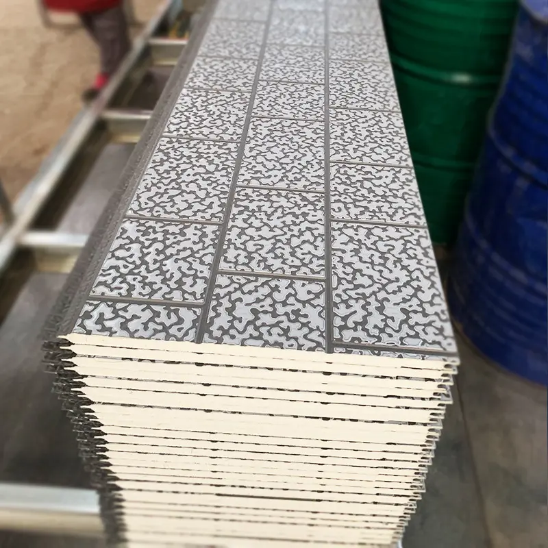 Wholesale PU insulation wall panels are highly heat-insulating, formaldehyde-free and environmentally friendly Company, Service