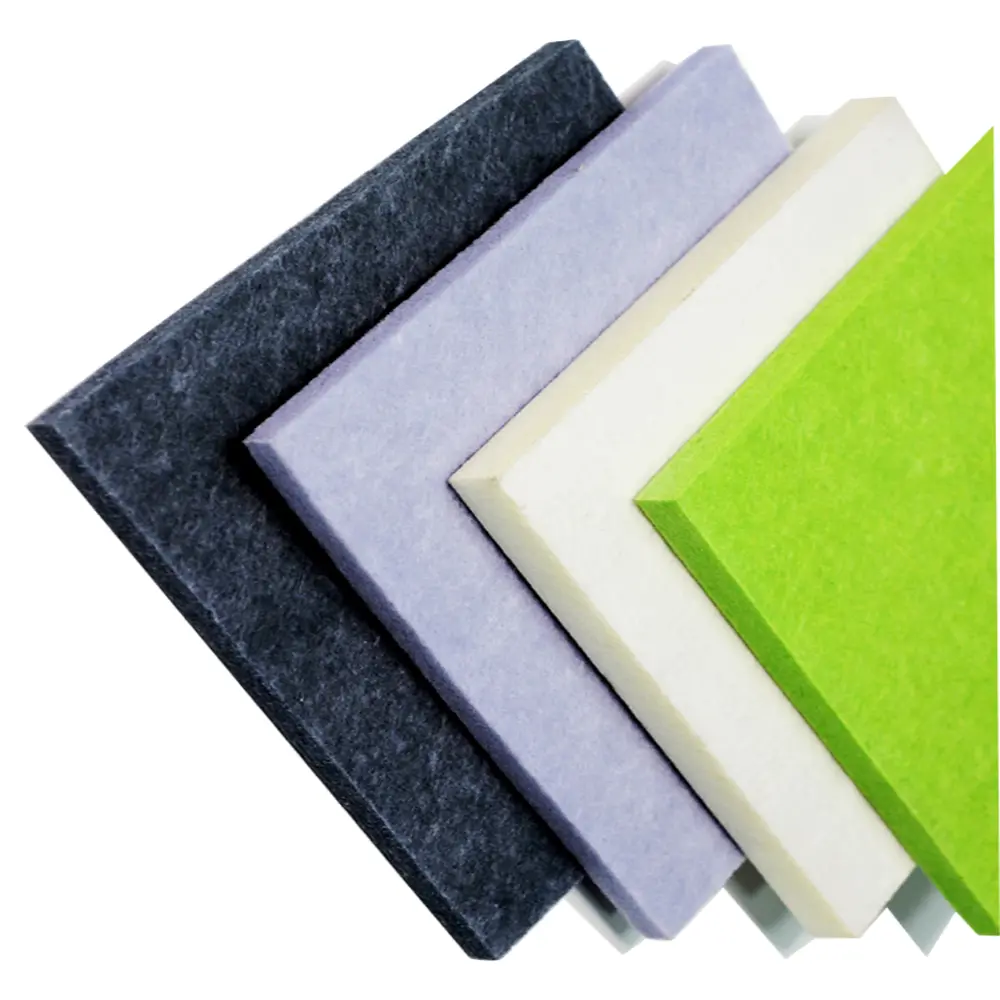 OEM Polyester Acoustic Wall Panels PET Colors Exporter, Companies
