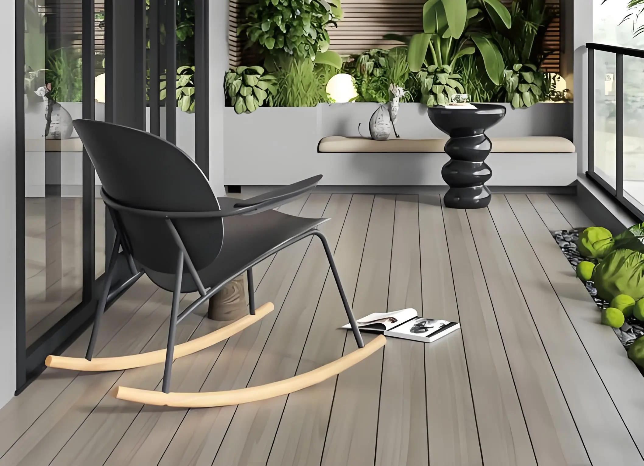 OEM Reclining Leisure Chair with Footrest - Ergonomic Comfort for Garden Supplier, Exporters
