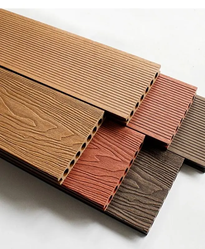WPC Outdoor Flooring Production