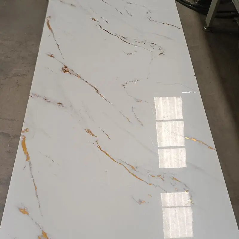 OEM Carbon crystal UV seamless wall panels are waterproof and moisture-proof wall panels that can be used for full-house decoration in bedrooms Supplier, Company