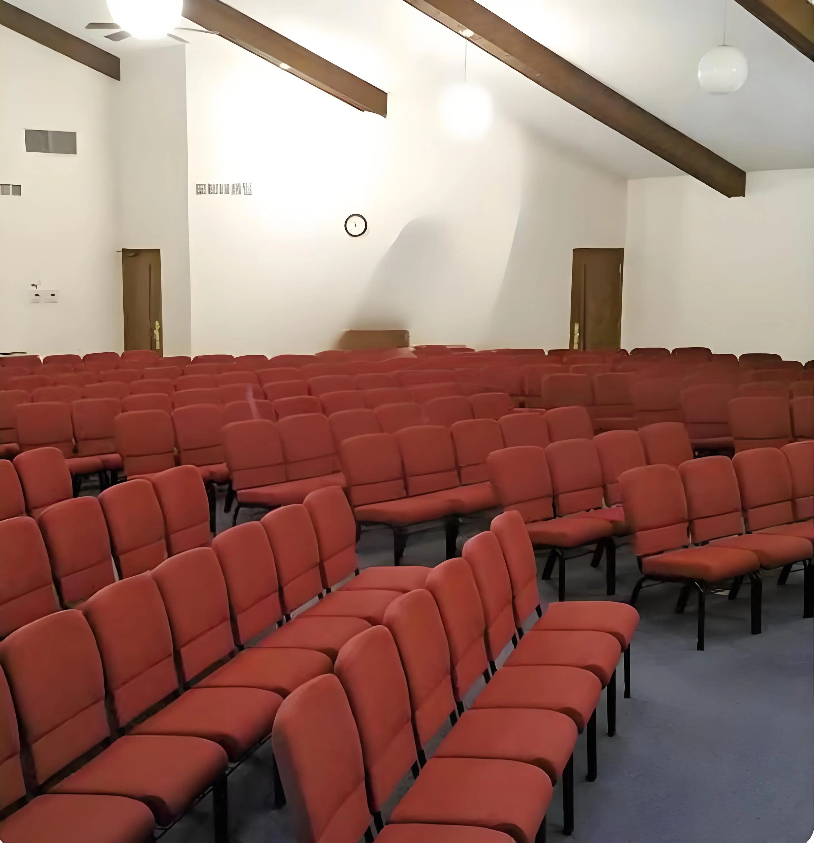 High-Quality Stackable church chair - Metal frame + high-elastic soft-padded American P2 grade eco-friendly board Exporter, Service