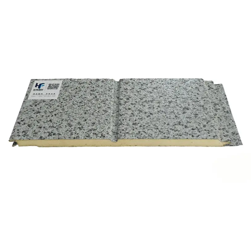 High-Quality Marble-patterned PU sandwich wall panels provide highly efficient insulation Suppliers, Companies