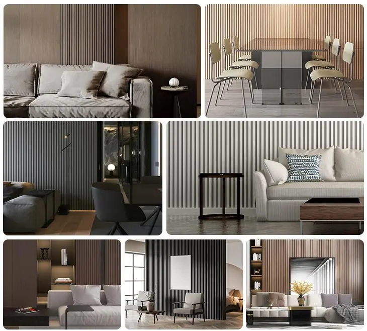 WPC wooden wall panels indoor application scenarios