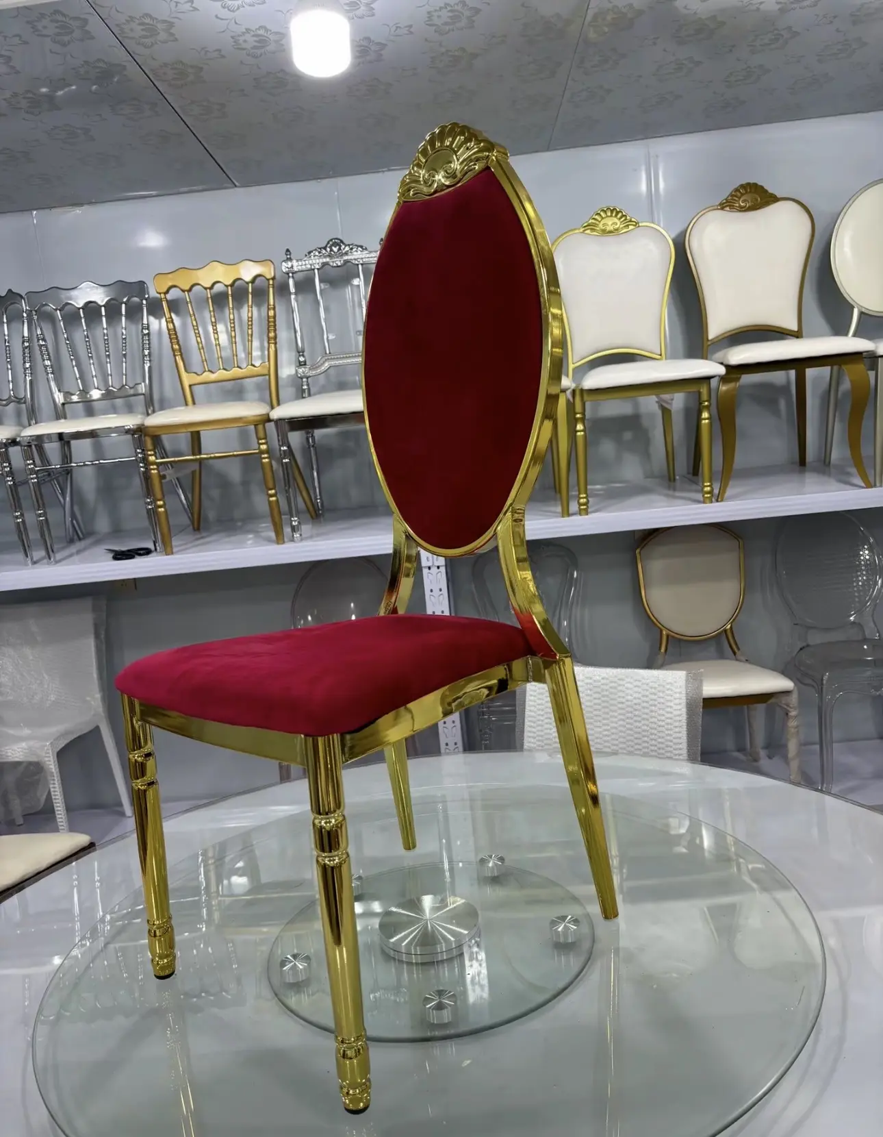High-Quality Light luxury banquet chairs for hotel banquet halls, wedding auditoriums and VIP chairs can be customized Exporters, Company