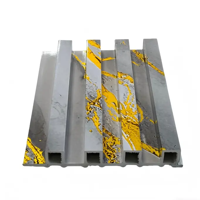 China Source factory WPC wall panels with customizable metal wave texture Exporter, Companies