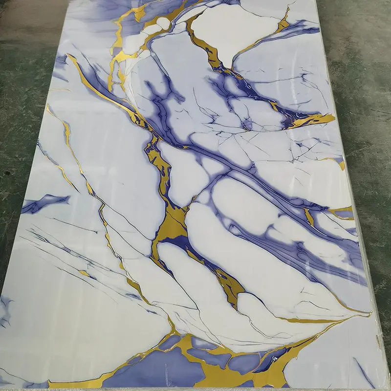 China Factory direct sales UV wall panels with high-gloss marble texture Exporter, Service