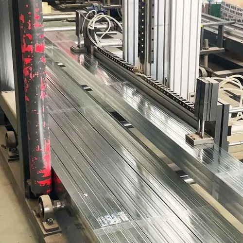 Precision galvanized steel profiles stock