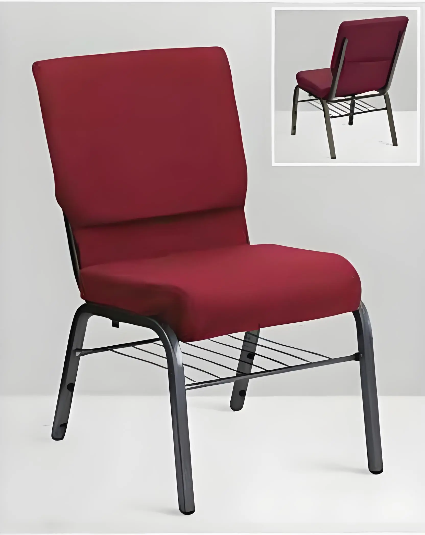 High-Quality Stackable church chair - Metal frame + high-elastic soft-padded American P2 grade eco-friendly board Exporter, Service