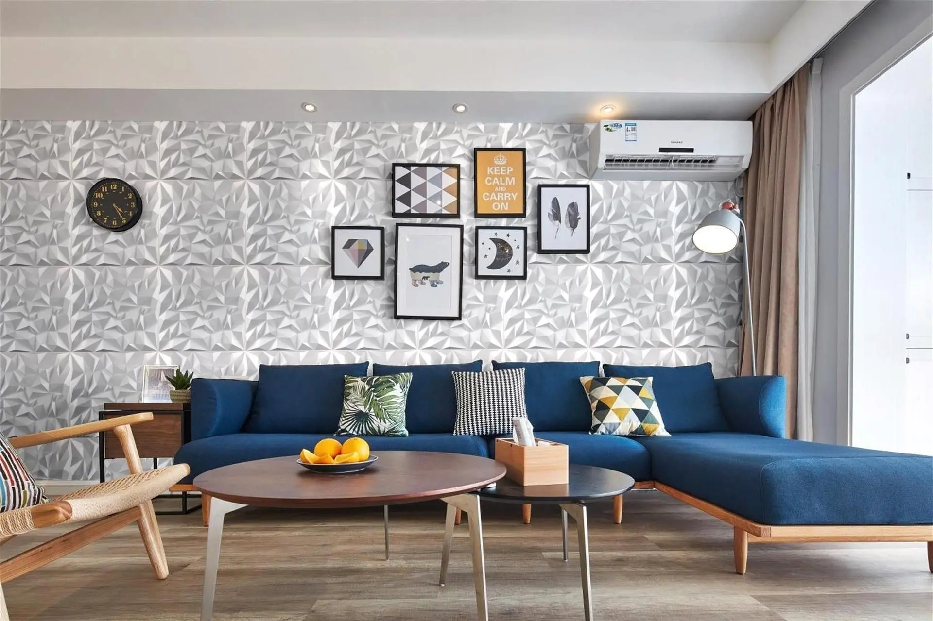 PVC 3D wall panels application scenarios