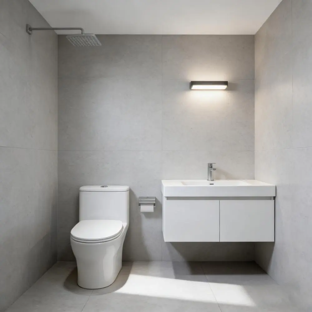 China best Lightweight OEM Fire-Retardant SPC Wall Panel supplier: suitable for bathroom or kitchen