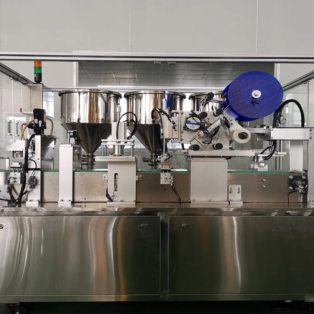High-Quality Three-Color Air Cushion BB Cream Filling & Labeling Machine - High-Quality China Suppliers & Factory Manufacturers, Suppliers