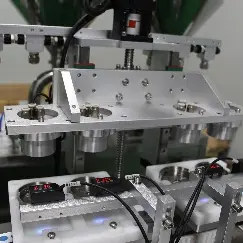 Best HRD-GZQD-400 AIR CUSHION BB CREAM FILLING & LABELING MACHINE(4 filling heads and automatic labeling ) Manufacturers, Supplier
