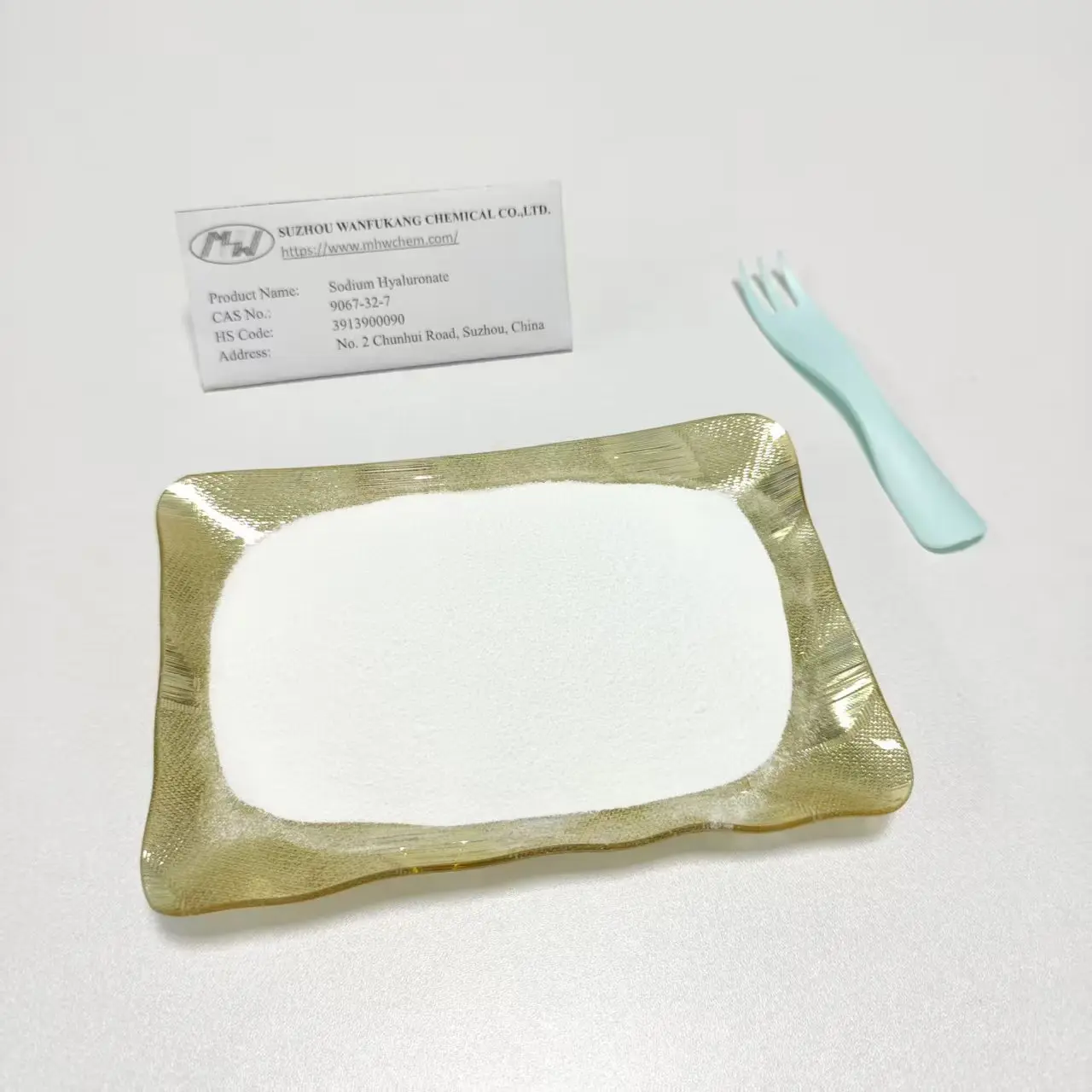 Famous Cosmetic Grade Sodium Hyaluronate Powder Small Packaging Available Exporter, Factories