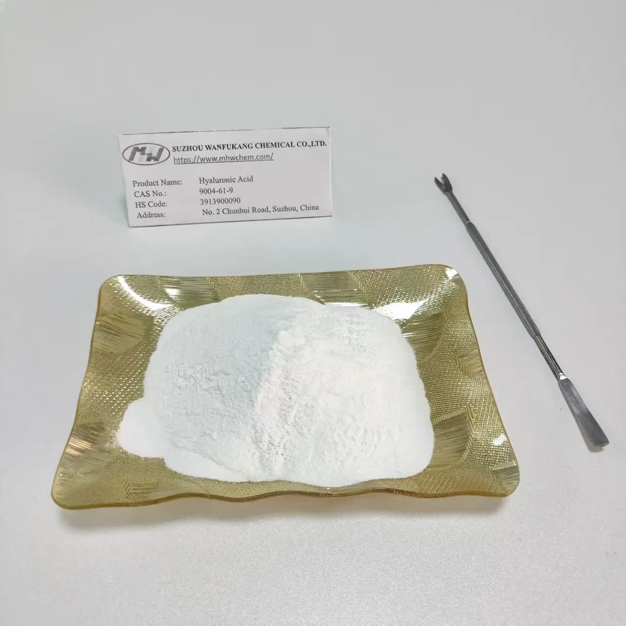 Famous Ordinary Molecular Weight Food Grade Hyaluronic Acid Powder Manufacturer, Suppliers