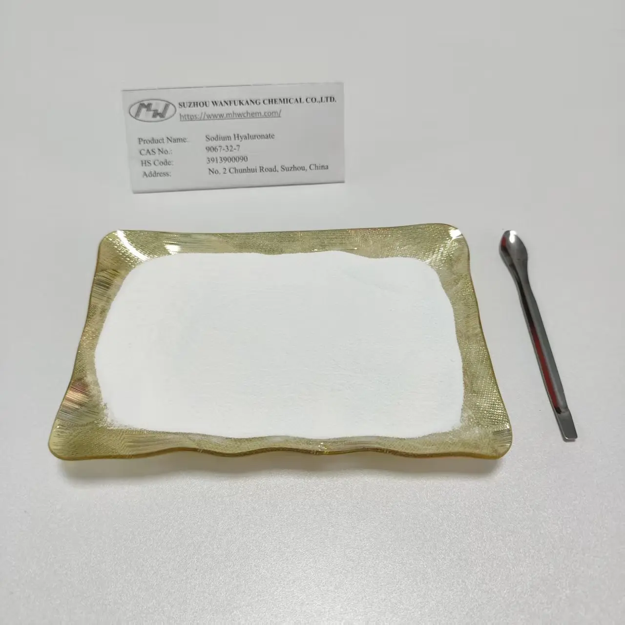 Best Cosmetic Grade Sodium Hyaluronate Smooths Fine Lines Manufacturer, Factories