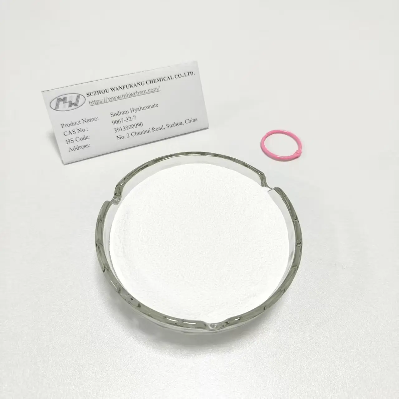 Buy Sodium Hyaluronate Food Supplement Ingredient CAS No. 9067-32-7 Company, Exporters