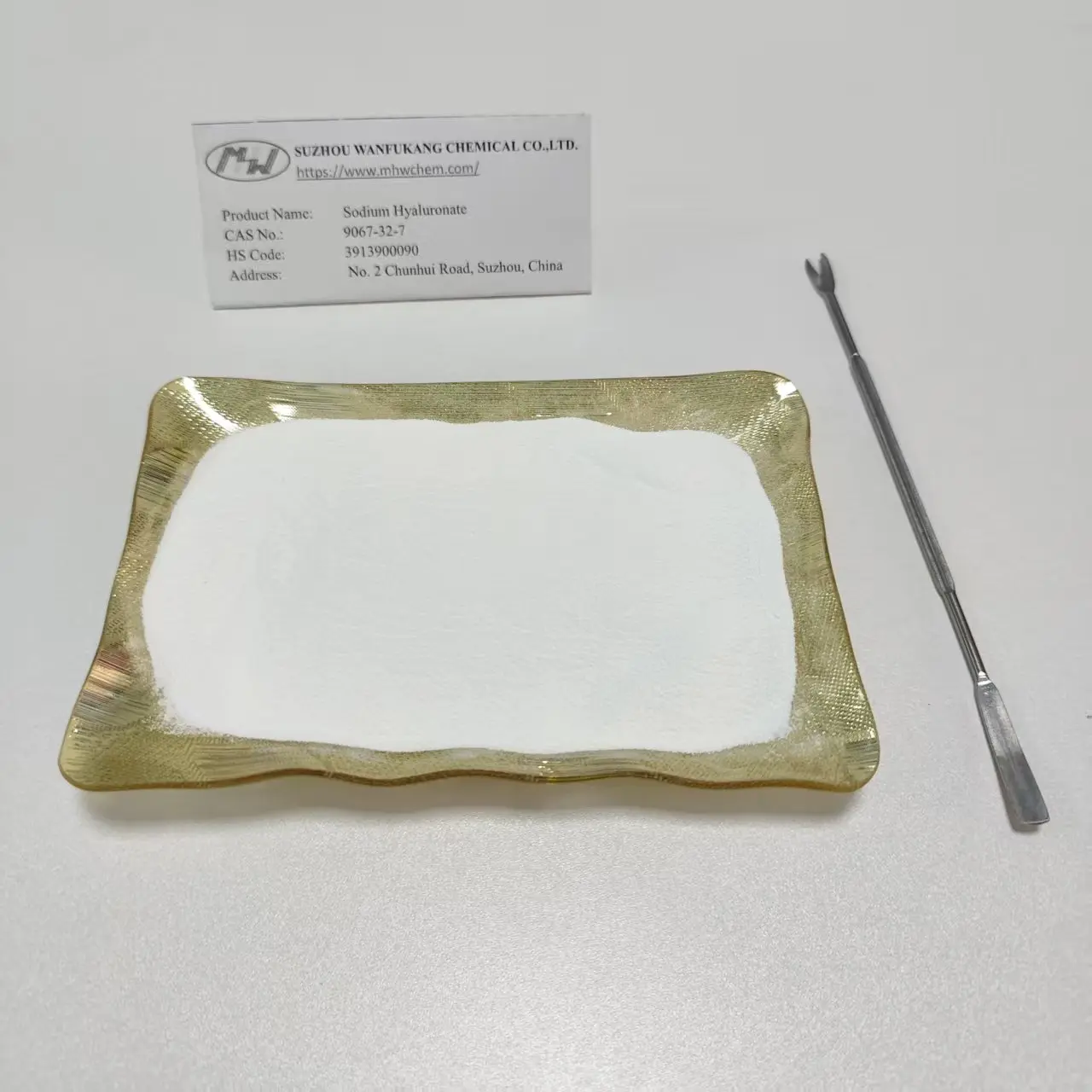 Best Food Grade Low Molecular Weight Sodium Hyaluronate Manufacturers, Exporter