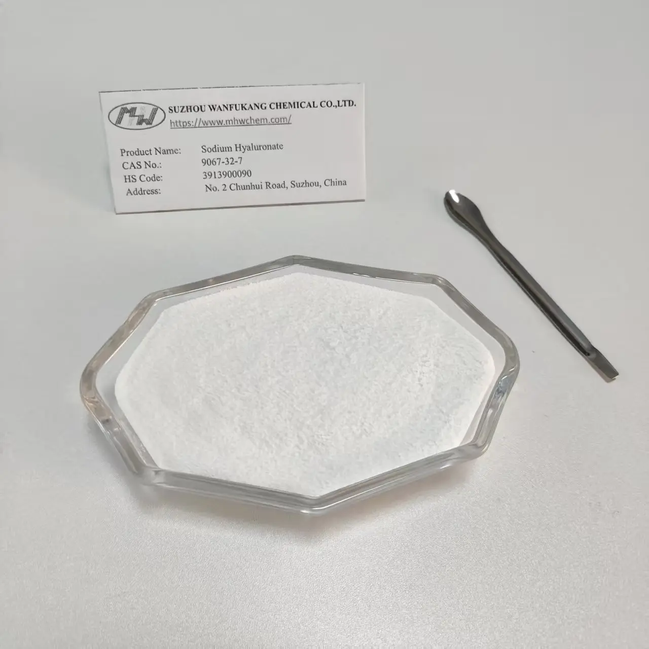 Best Vegan Food Grade Sodium Hyaluronate Powder Manufacturers, Factory