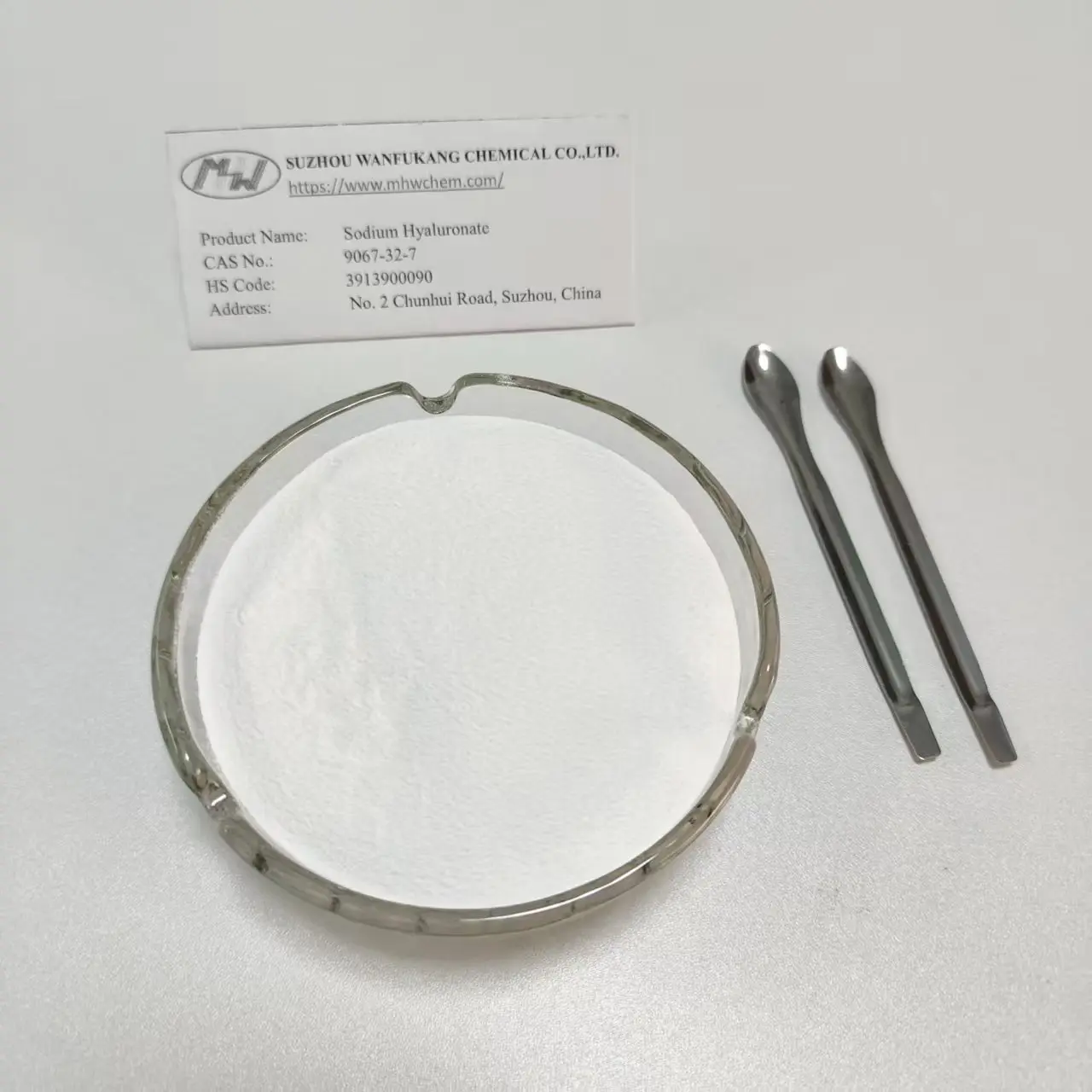 Famous Eye Drop Grade Sodium Hyaluronate Good Batch Stability Manufacturer, Exporter