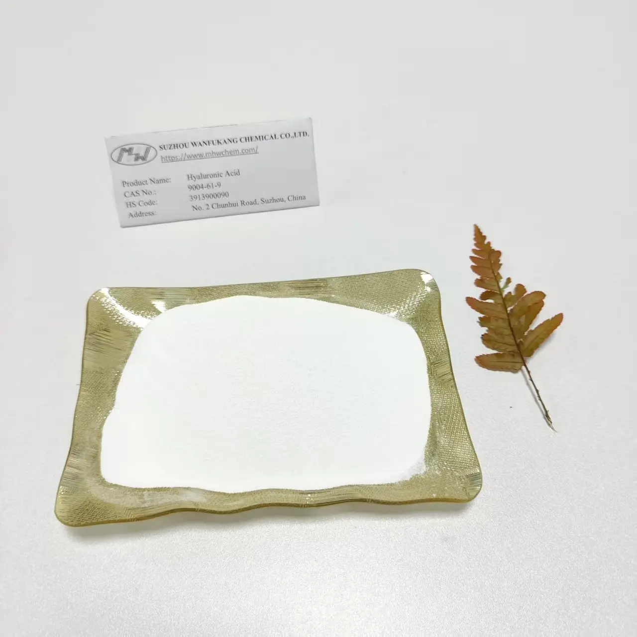 China Pure Hyaluronic Acid Raw Material Cosmetic Application Products, Exporters