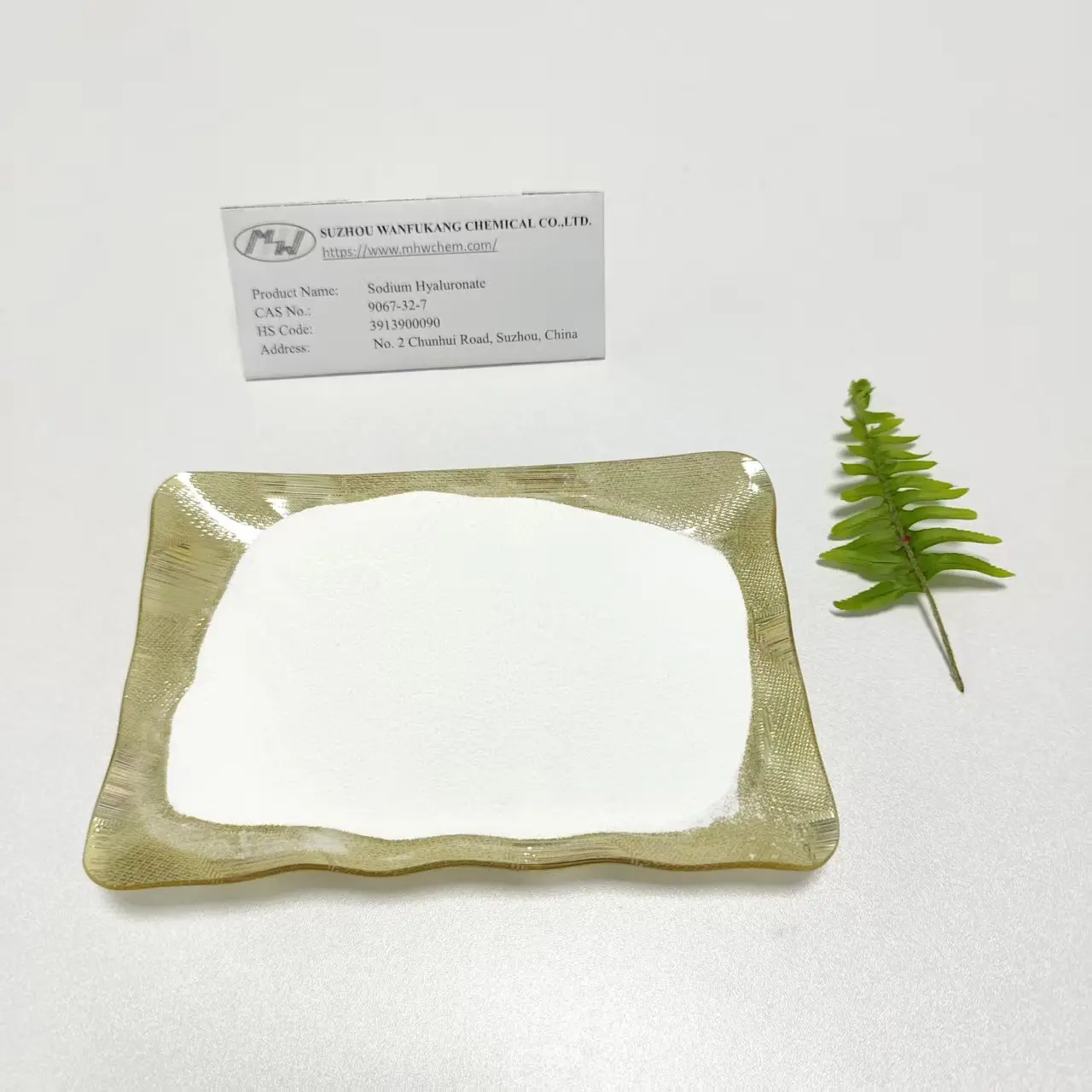 High-Quality Organic Sodium Hyaluronate White Powder Food Grade Supplier, Service