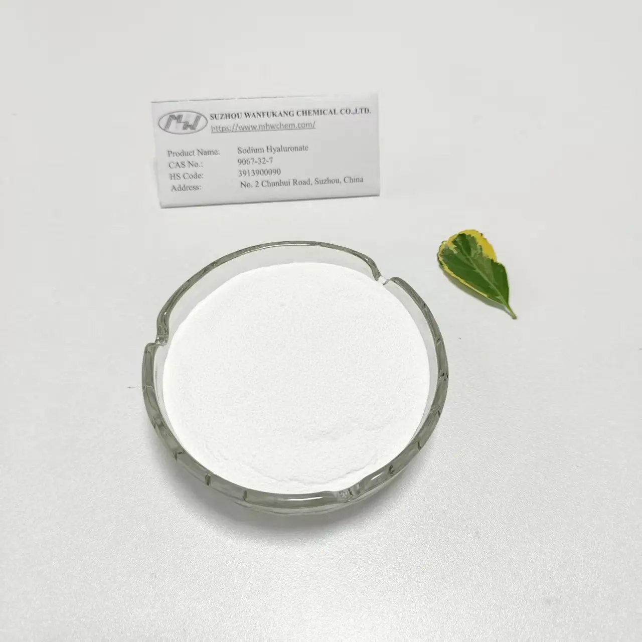 High-Quality Sodium Hyaluronate Anti-aging Supplement Raw Material Suppliers, Factory
