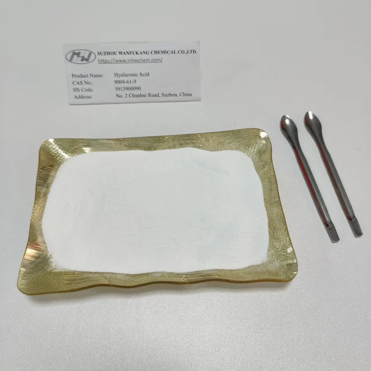Famous Cosmetic Grade Low Molecular Weight Hyaluronic Acid ≤100 kDa Company, Exporter