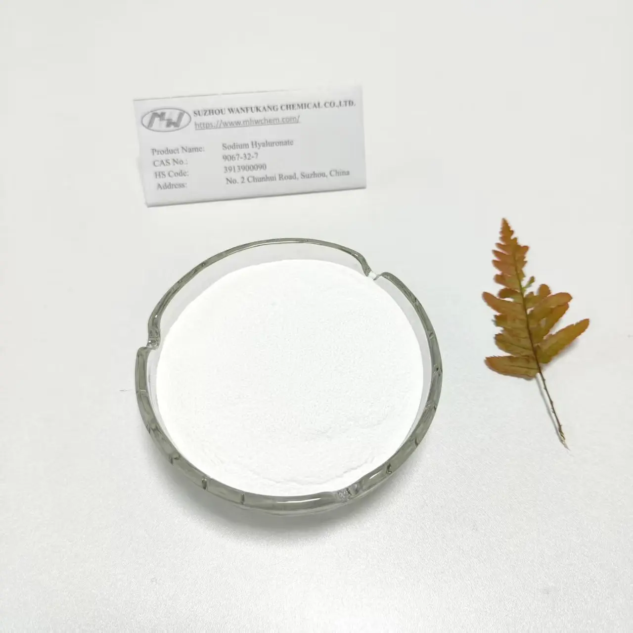 High-Quality Organic Sodium Hyaluronate White Powder Food Grade Supplier, Service
