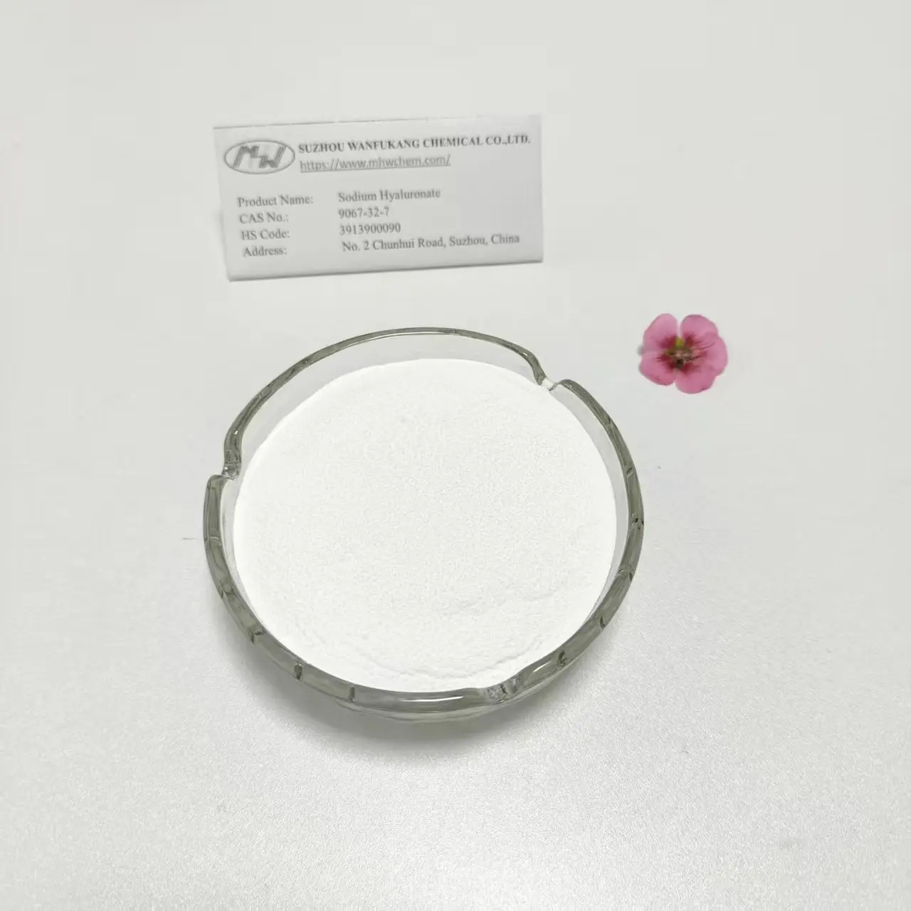 China Halal Sodium Hyaluronate Food Grade Assay Above 95% Supplier, Factory