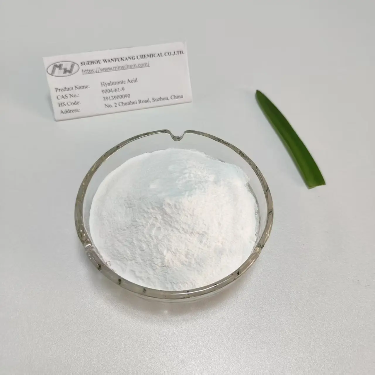 China High Quality Food Grade Hyaluronic Acid Raw Material Supplier Product, Factory