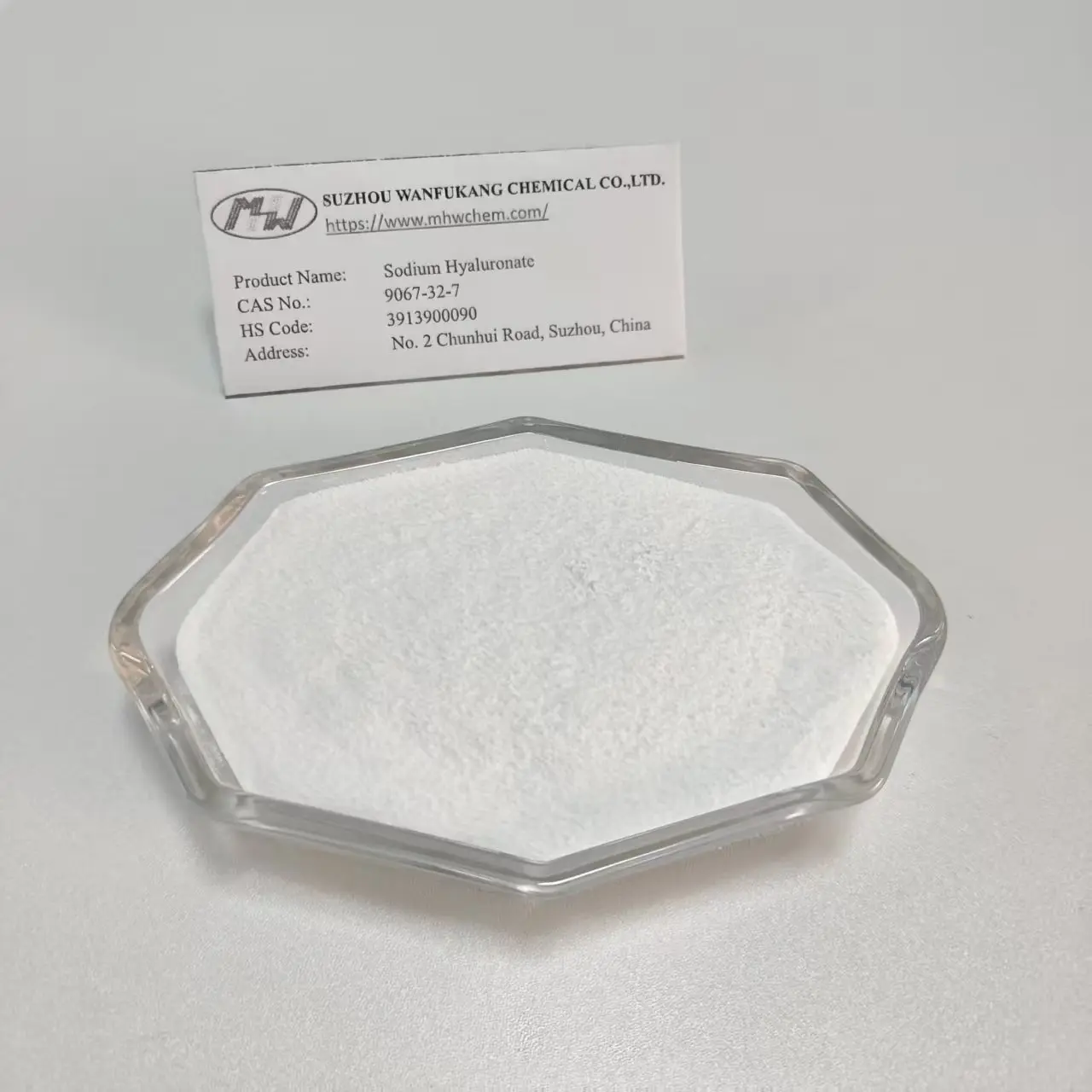Famous Water Soluble Cosmetic Grade Sodium Hyaluronate Powder Manufacturers, Exporter