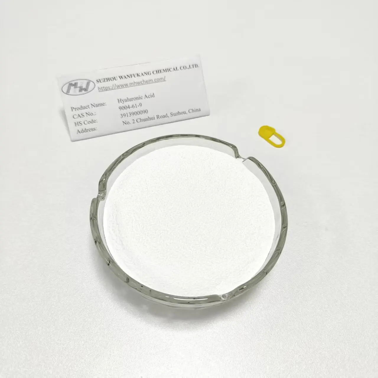 Best High Quality Cosmetic Grade Hyaluronic Acid Powder Supplier Manufacturer, Product