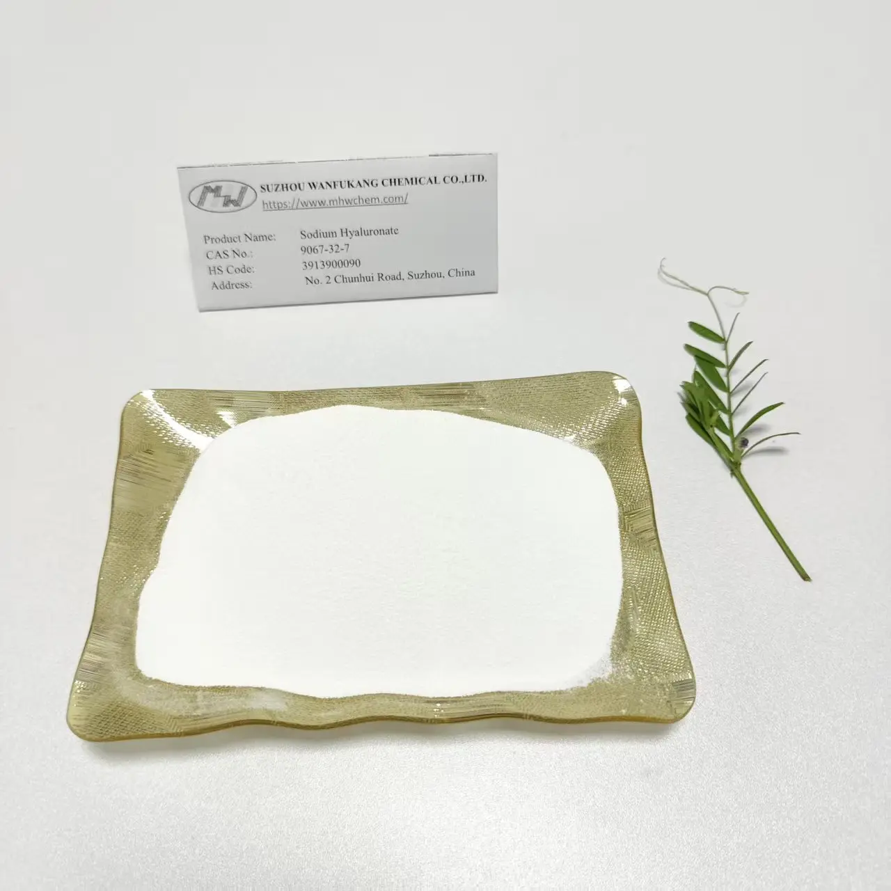 China Cosmetic Grade Sodium Hyaluronate Powder Vegan Friendly Supplier, Suppliers