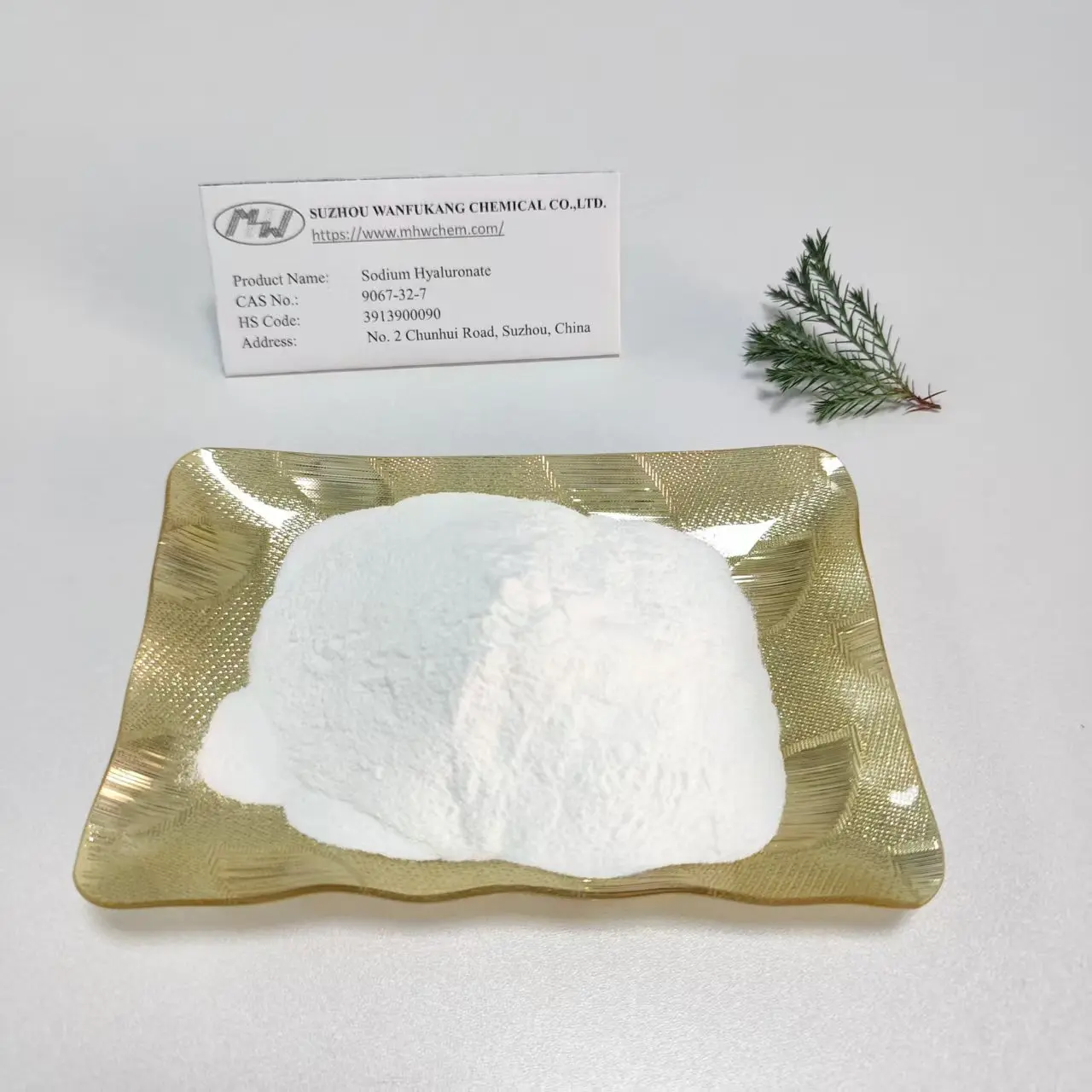China Food Grade Sodium Hyaluronate for Gut Health Exporters, Factories