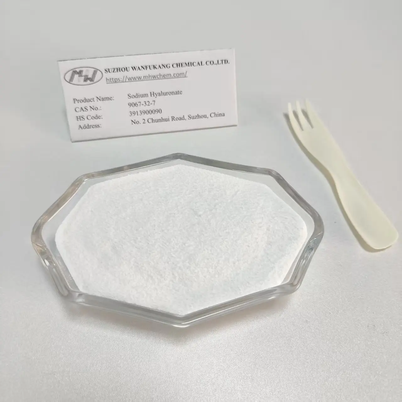 Famous Food Grade Sodium Hyaluronate Multiple Molecular Weight Options Manufacturers, Suppliers