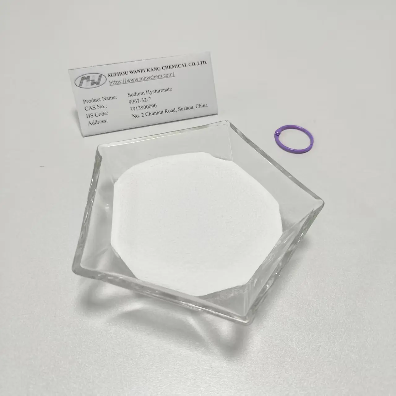 Buy High Quality Food Grade Long-chain Sodium Hyaluronate Exporter, Service