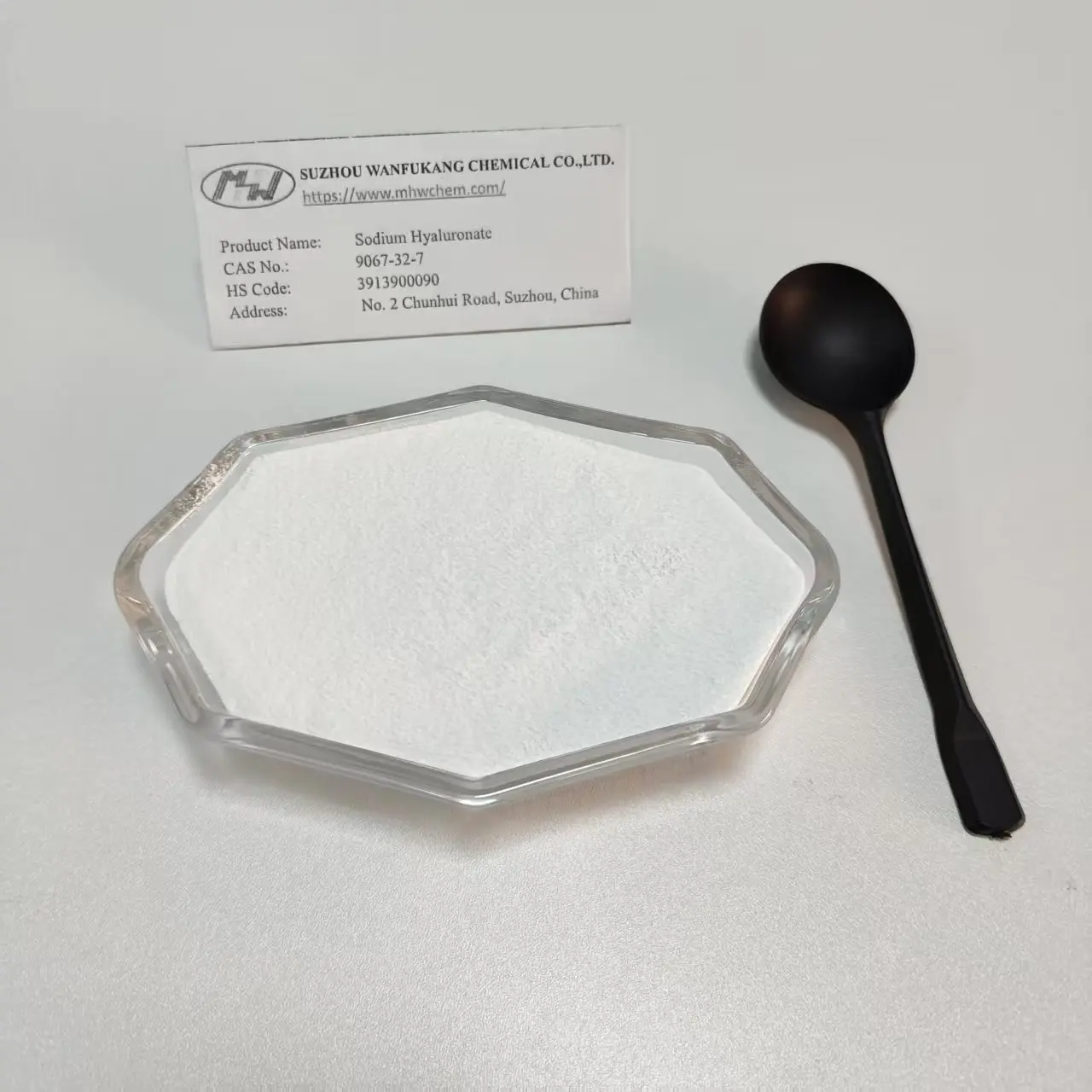 Best Food Grade Low Molecular Weight Sodium Hyaluronate Manufacturers, Exporter