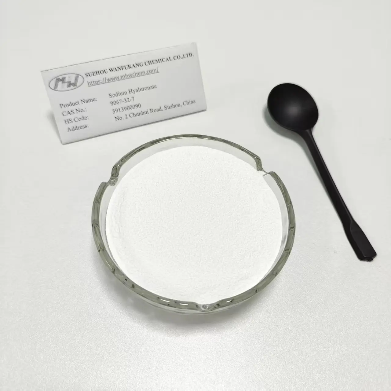 High-Quality Water Soluble Food Grade Sodium Hyaluronate CAS No. 9067-32-7 Suppliers, Product