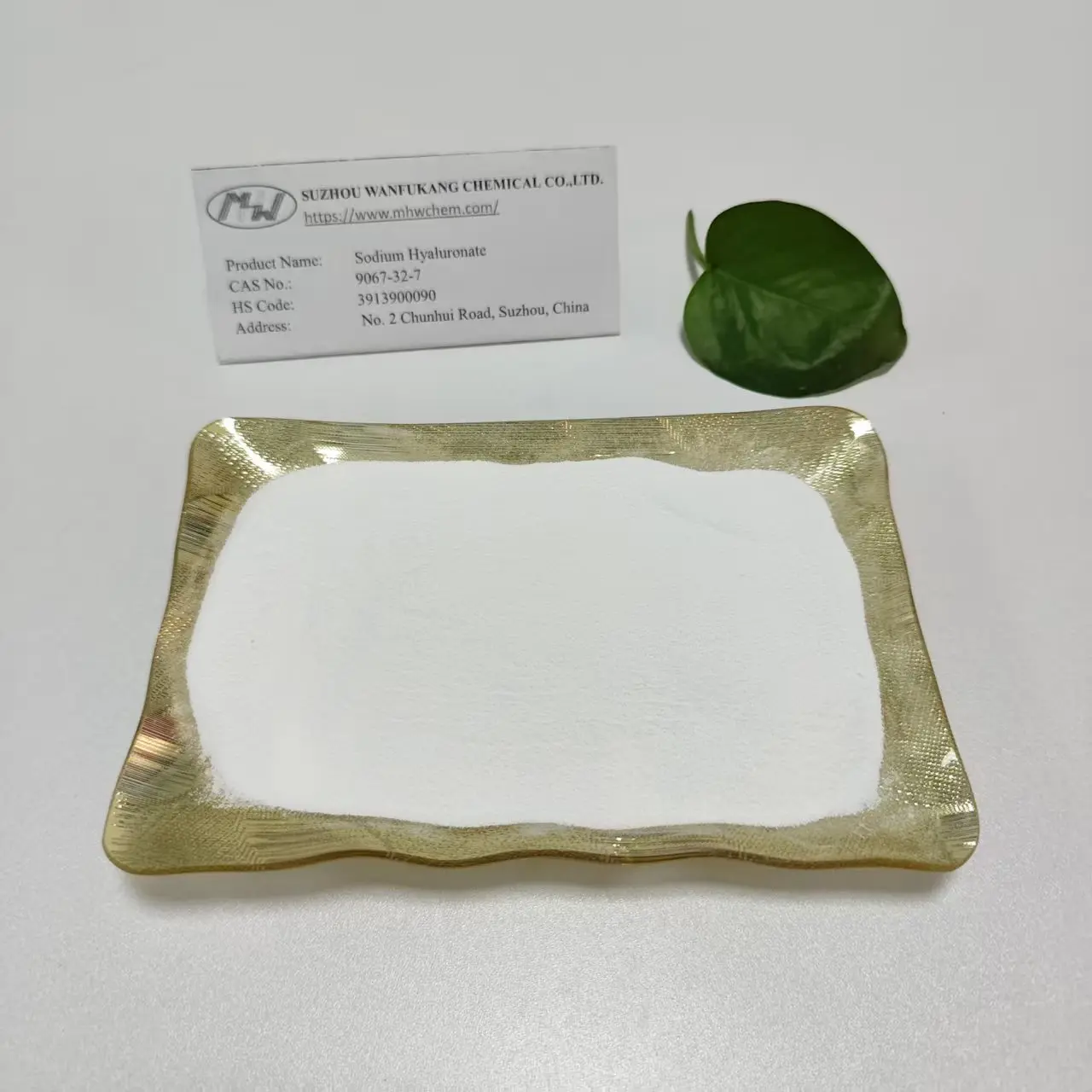 Famous Non-animal Origin Food Grade Sodium Hyaluronate Suppliers, Factory