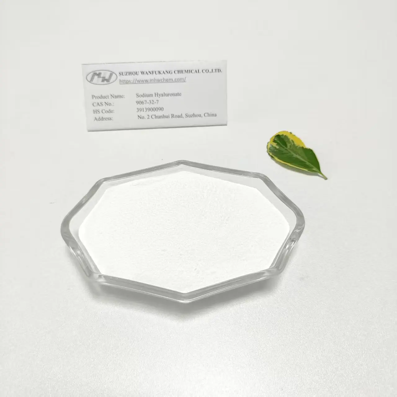 High-Quality Organic Sodium Hyaluronate White Powder Food Grade Supplier, Service